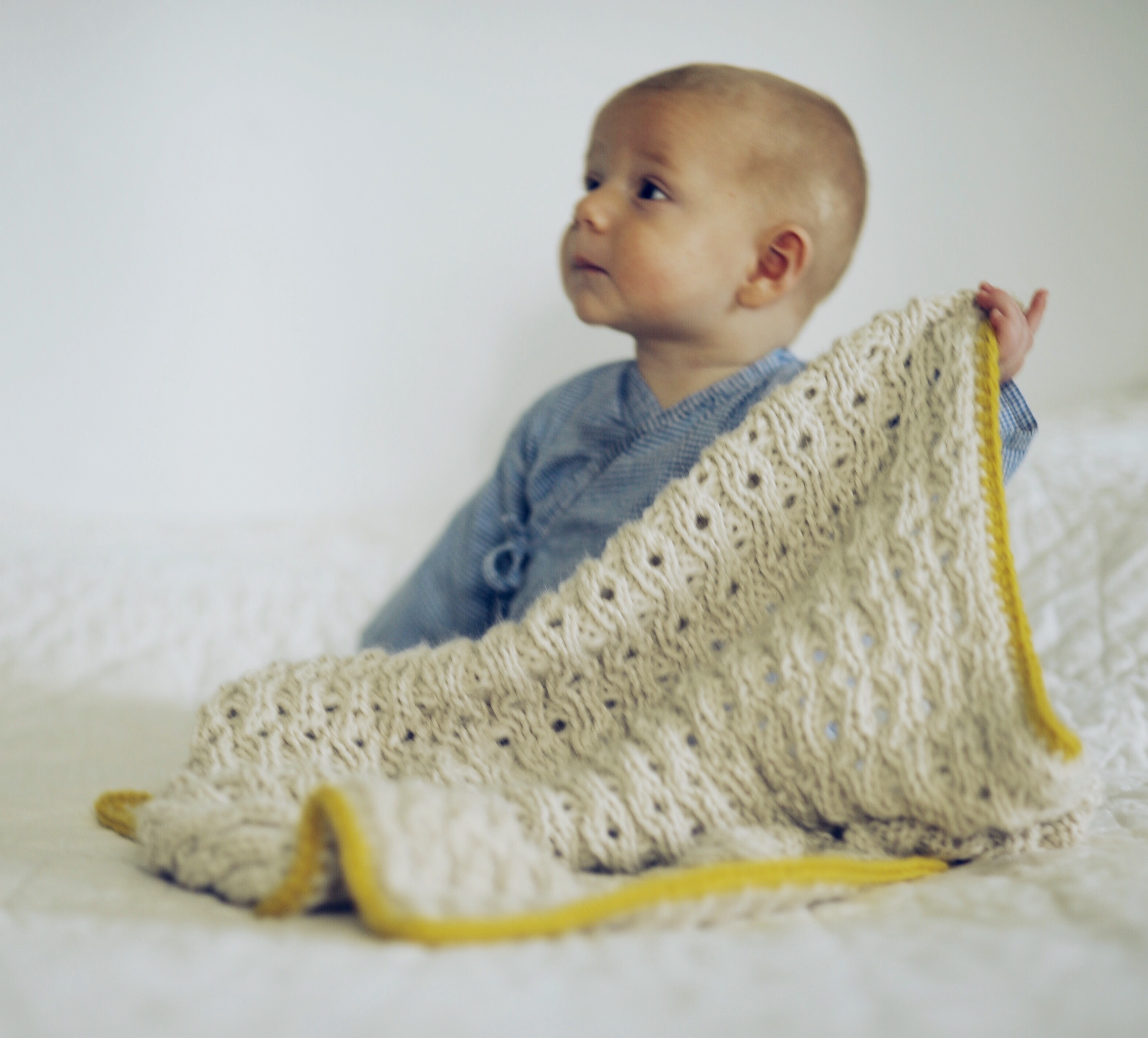 Baby Iselle s Blanket Knit1Designs